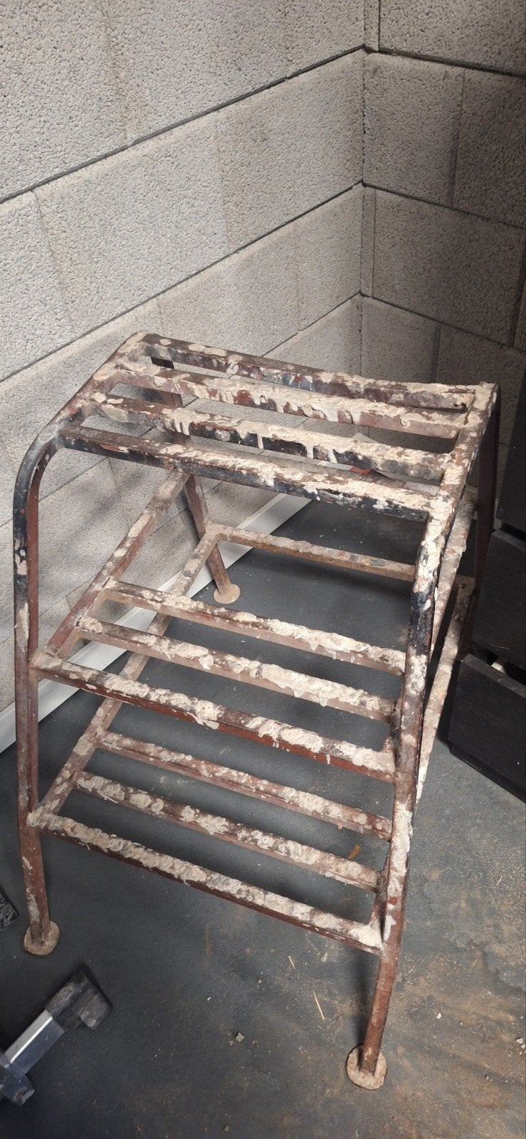 Trap stucadoorstrap, Doe-het-zelf en Verbouw, Ladders en Trappen, Ophalen of Verzenden, Gebruikt, Minder dan 2 meter