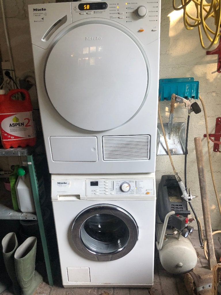wasmachine droger, 6 tot 8 kg, Ophalen of Verzenden, Gebruikt, Minder dan 85 cm