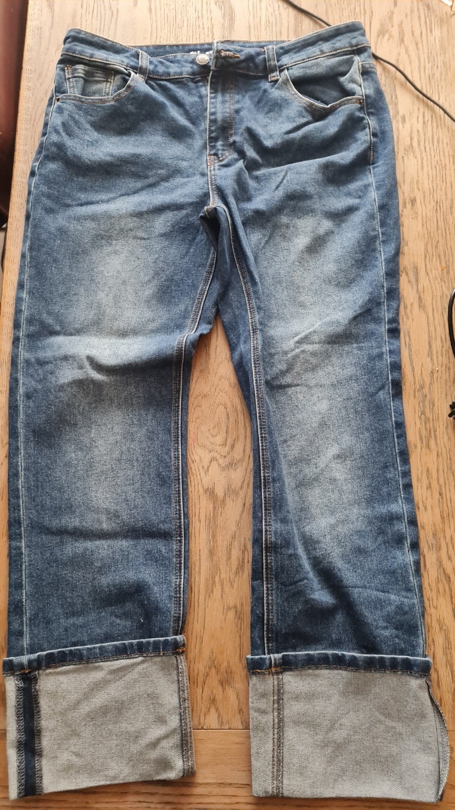 MS Straight Leg Jeans Maat 44, Kleding | Dames, Spijkerbroeken en Jeans, MS, Blauw, Ophalen of Verzenden, W33 - W36 (confectie 42/44)