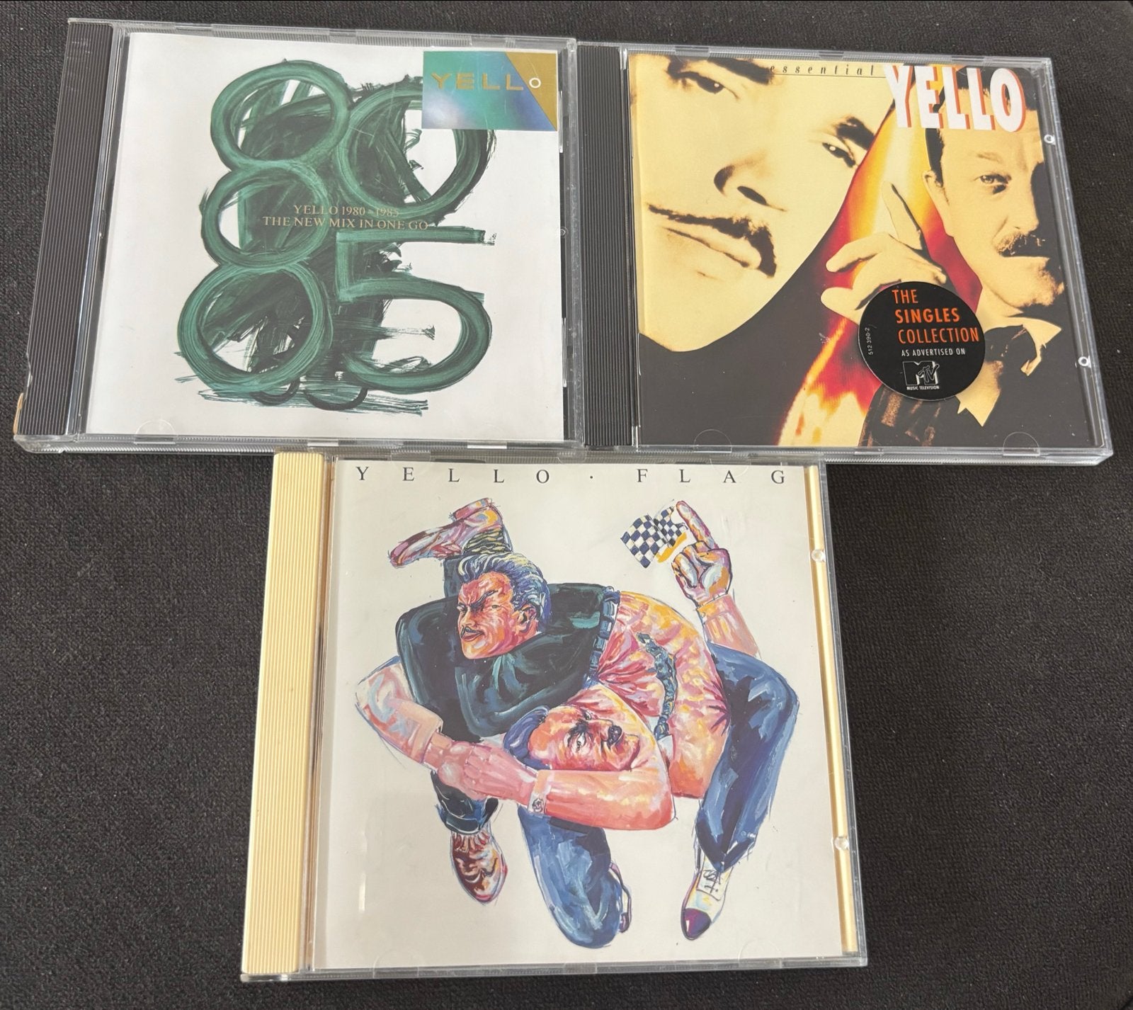 Yello CD collectie: Essential, Flag, The New Mix in One Go, Ophalen of Verzenden