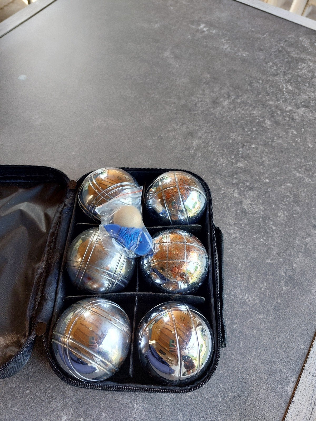 jeux-de-boules set, Ophalen, Zo goed als nieuw