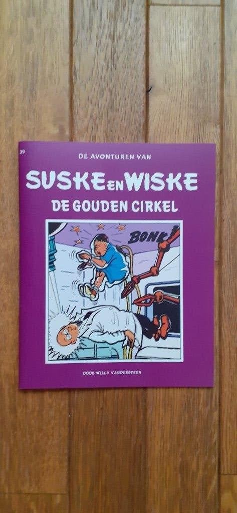 Suske en Wiske – Illegaal – De gouden cirkel - paars, Eén stripboek, Ophalen of Verzenden, Nieuw