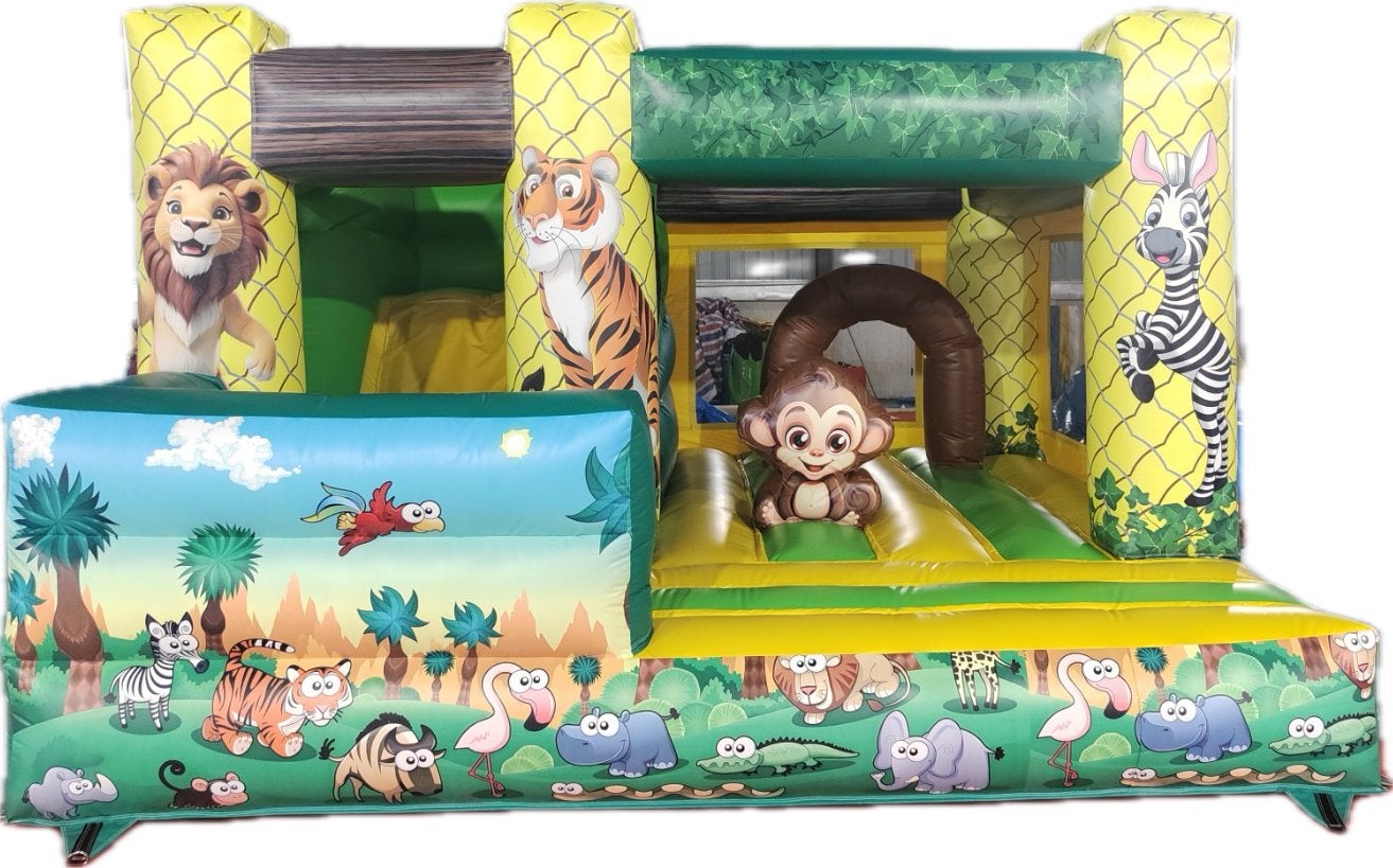 Springkussen Jungle te koop - nieuw, Ophalen, Nieuw