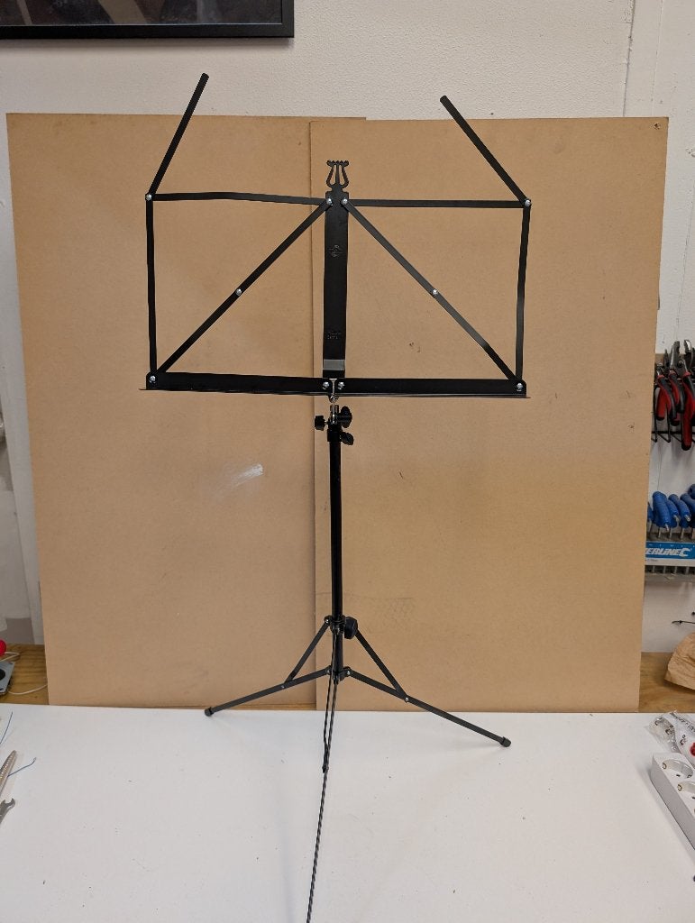K&M Lessenaar / muziekstandaard, Ophalen of Verzenden, Gebruikt, Muziekstandaard