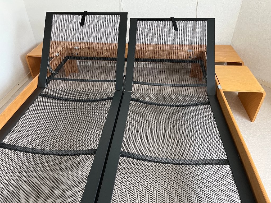 Auping Auronde bed 160 x 200 cm, Huis en Inrichting, Ophalen, Bruin, Tweepersoons, 200 cm