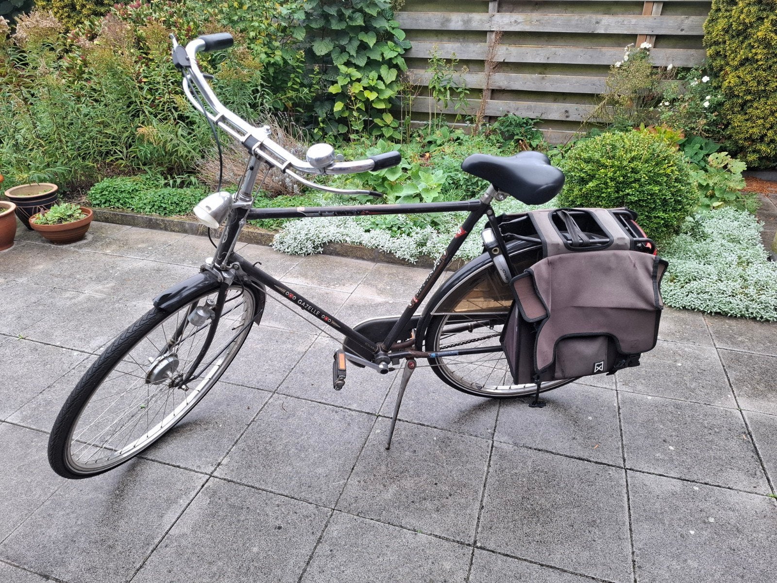Originele Gazelle fiets - nieuwe banden, Ophalen, Versnellingen, Gazelle, Trommelrem