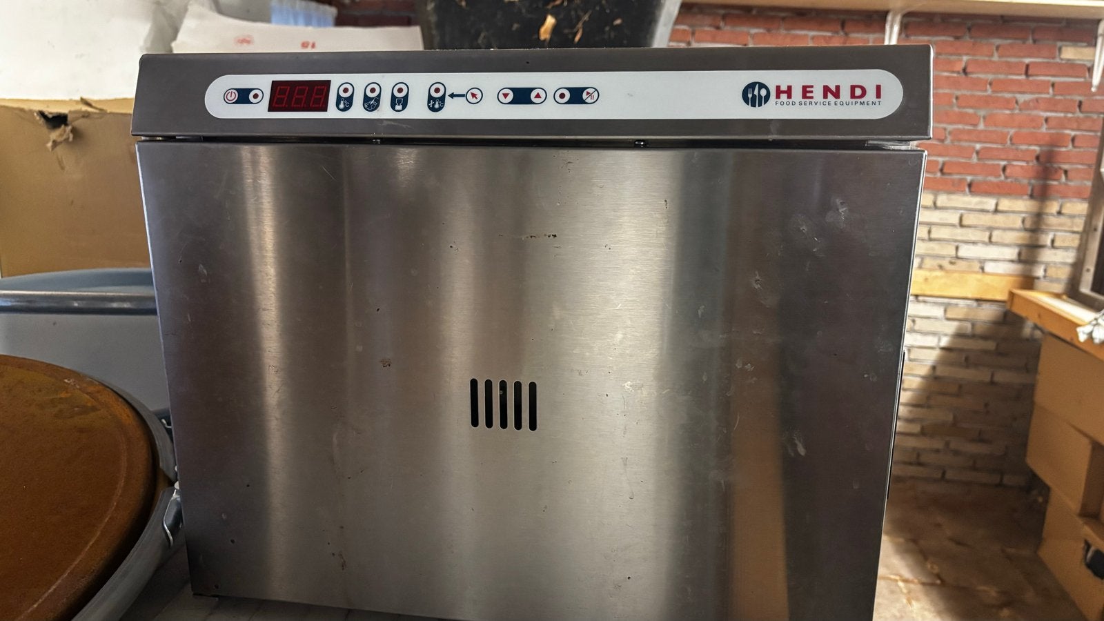 Hendi Horeca-oven RVS - Professionele Heteluchtoven, 45 tot 50 cm, Horeca-oven, Hete lucht, 60 cm of meer
