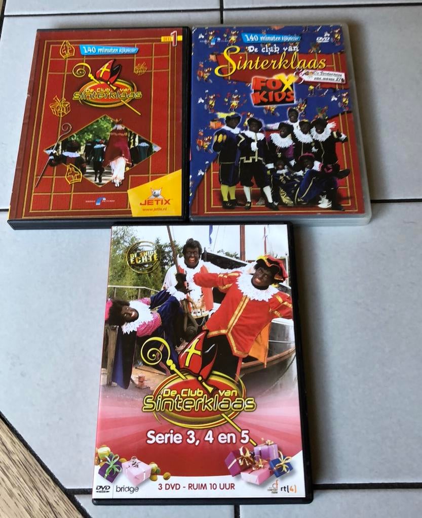 De club van sinterklaas dvd’s deel 1 tot 5 zgan, Ophalen, Avontuur, Alle leeftijden, Boxset