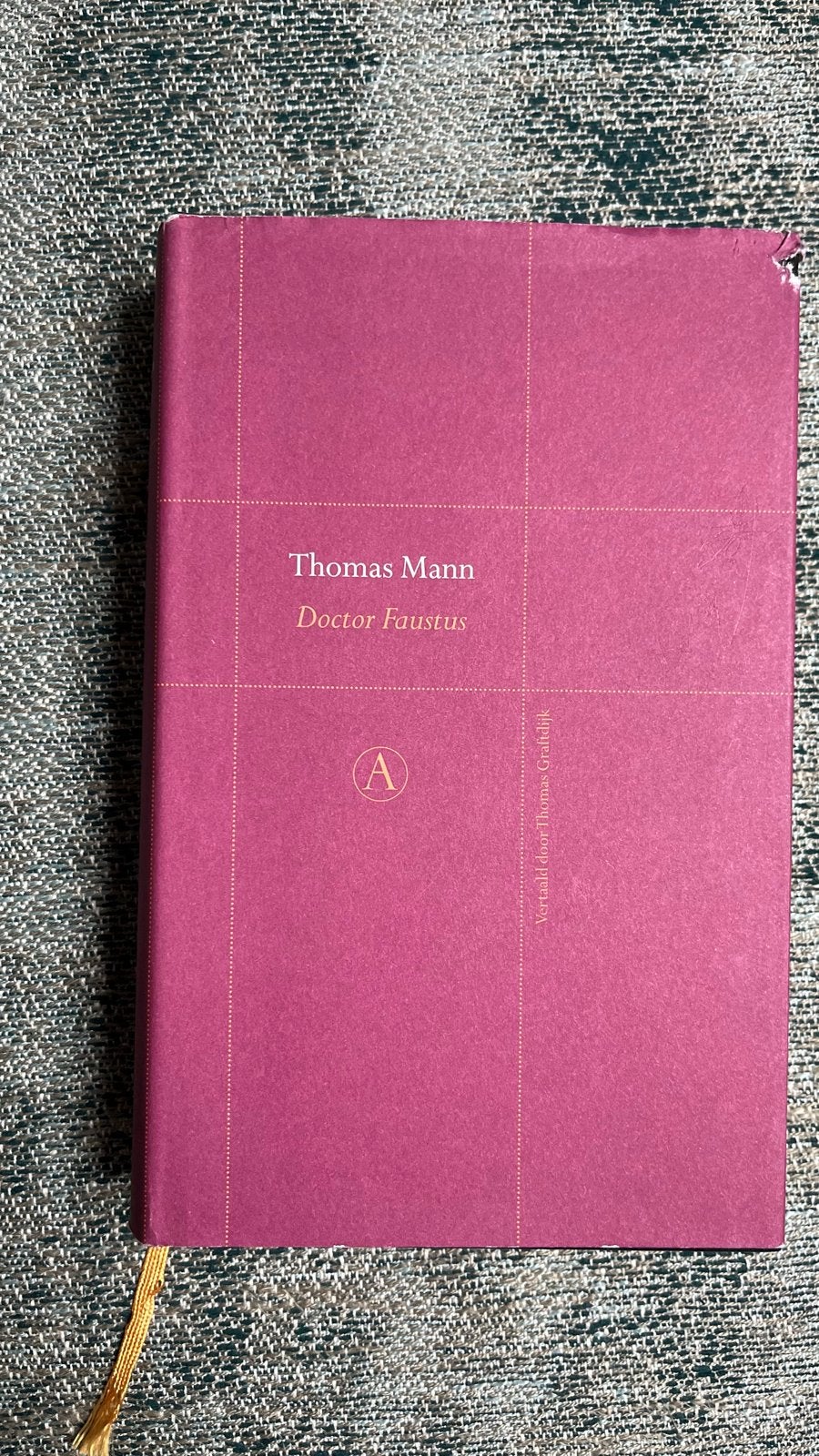 Thomas Mann - Doctor Faustus (Vertaald door Thomas Graftdijk, Ophalen of Verzenden, Zo goed als nieuw