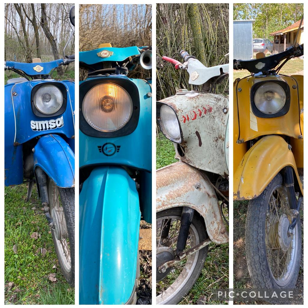 Te koop Simson Schwalbe KR51/1 & KR51/2, Fietsen en Brommers, Brommers | Oldtimers, Overige merken, Ophalen