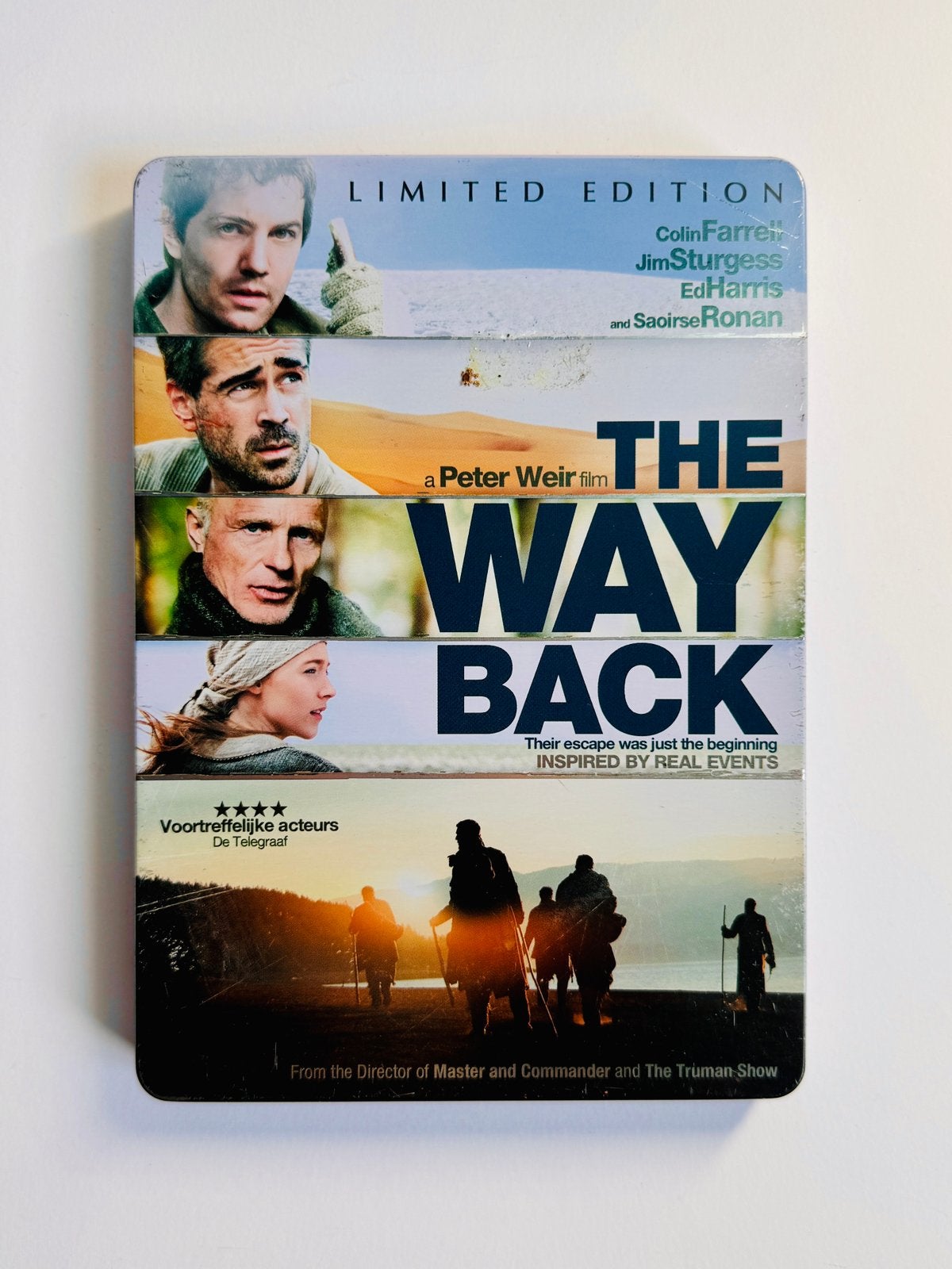 The Way Back – SteelBook DVD - limited edition, Ophalen of Verzenden, Zo goed als nieuw