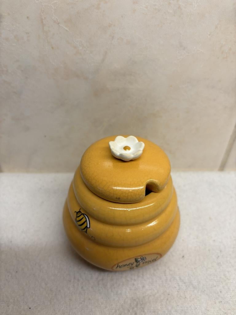 Honing Potje Honey-Miel (2), Antiek en Kunst, Ophalen of Verzenden