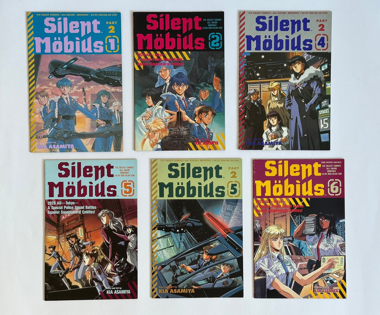 Silent Möbius strips (Viz Comics)  (Manga), Meerdere comics, Ophalen of Verzenden, Zo goed als nieuw, Amerika
