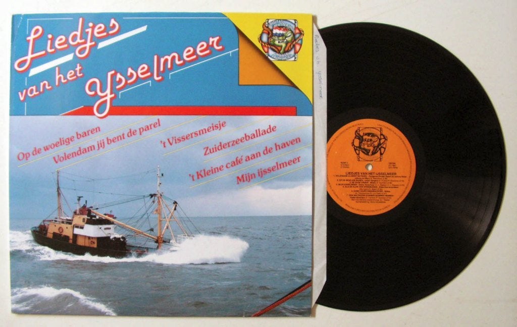 Liedjes van het IJsselmeer 14 nrs LP 1987 ZGAN, Cd's en Dvd's, LP, Ophalen of Verzenden, Zo goed als nieuw, Levenslied of Smartlap