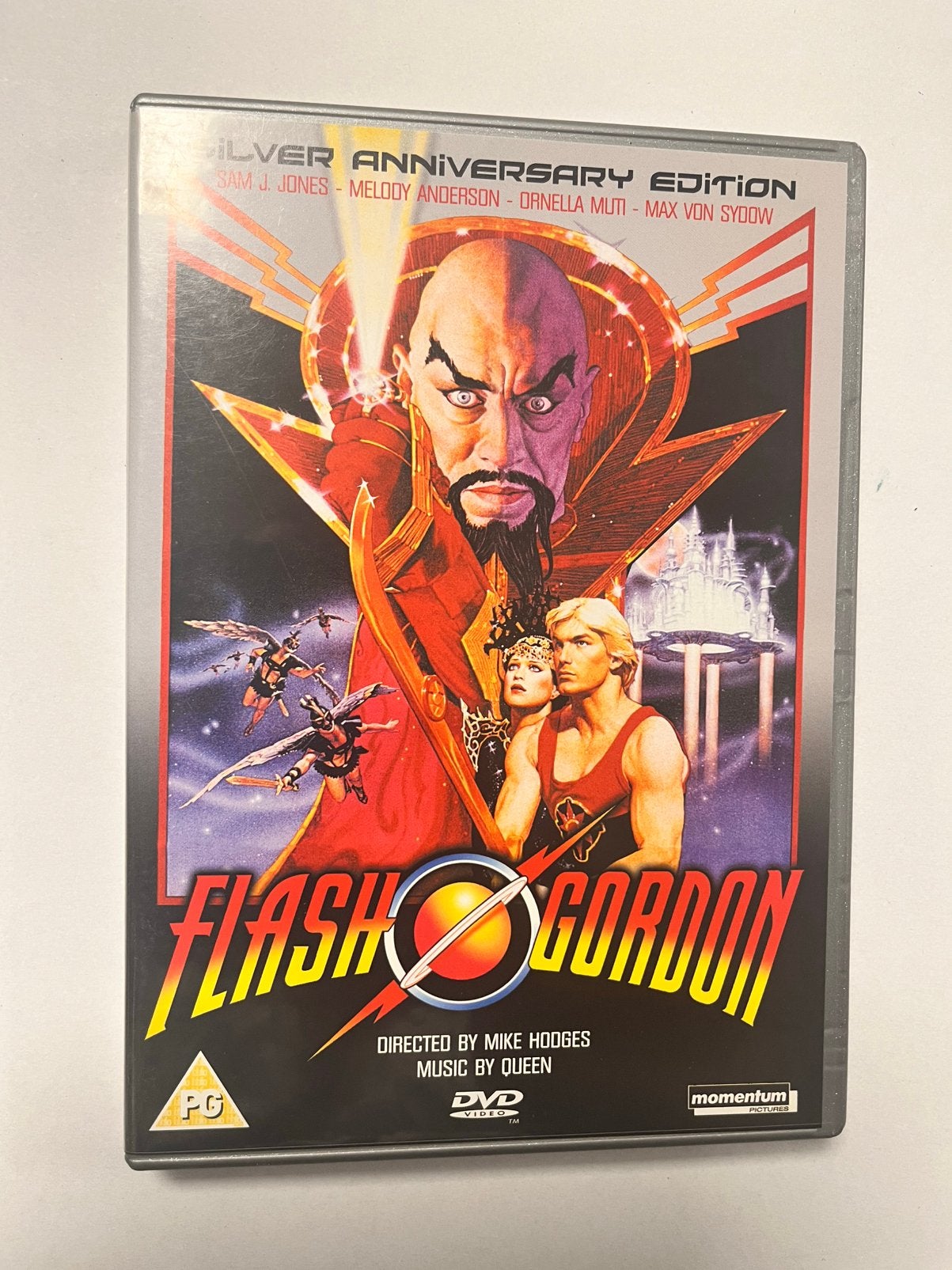 Flash Gordon (1980) met muziek van Queen UK-DVD, Engels, Engels, Ophalen of Verzenden, Zo goed als nieuw