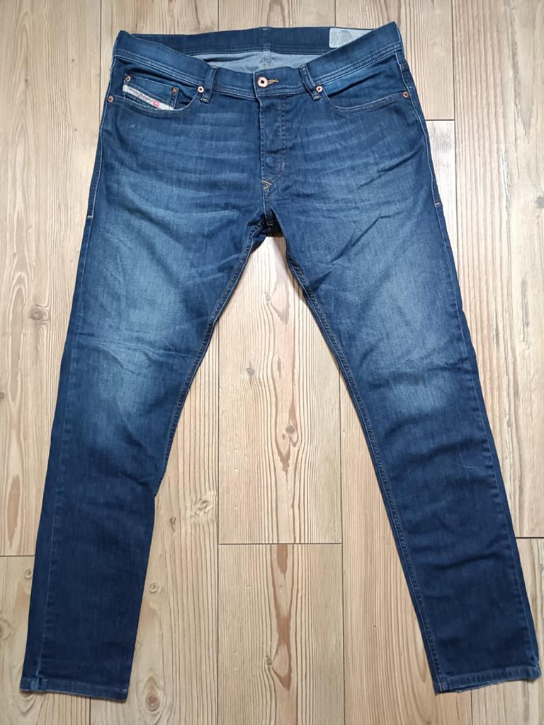VERKOCHT, Kleding | Heren, Spijkerbroeken en Jeans, Ophalen of Verzenden, Zo goed als nieuw, Blauw, W33 - W34 (confectie 48/50)