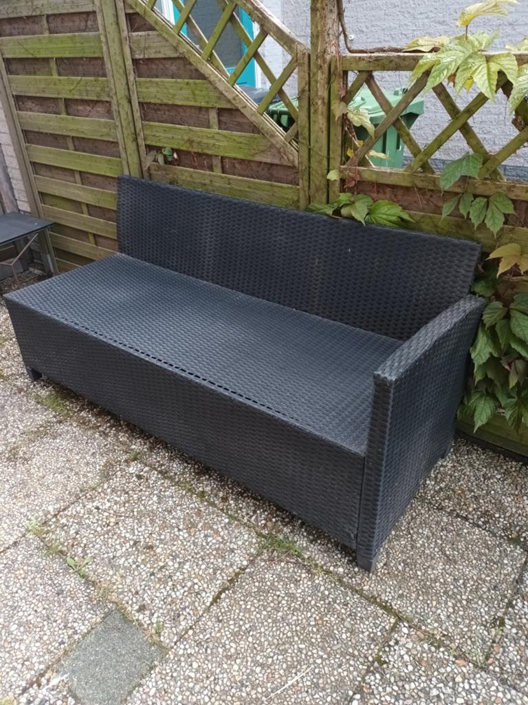 Jysk tuinbank zonder kussens, Tuin en Terras, Tuinsets en Loungesets, Ophalen