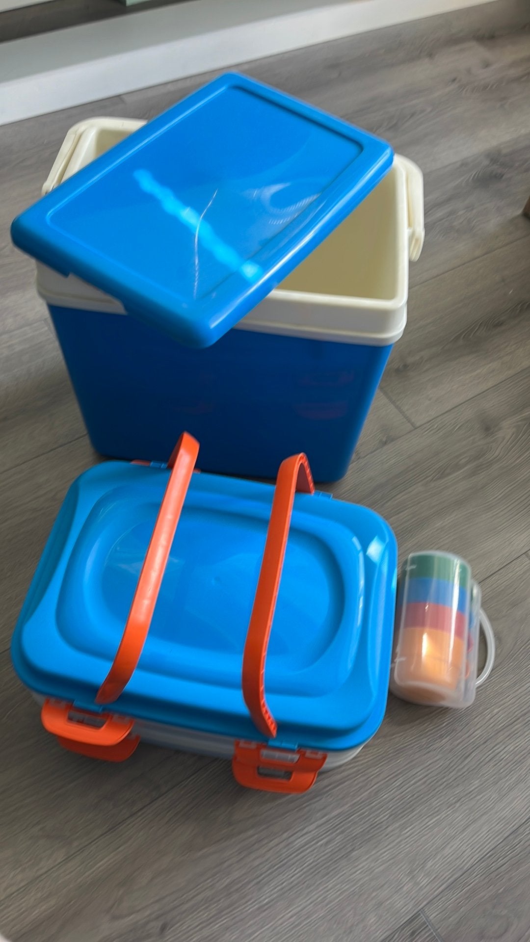 Koelbox, Caravans en Kamperen, Koelboxen, Ophalen of Verzenden, Gebruikt, Koelbox, Koelelement