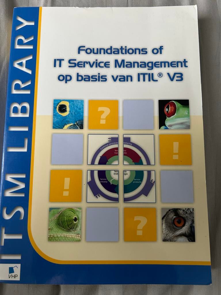 Foundations of IT Service Management op basis van ITIL V3, Boeken, Ophalen of Verzenden, Gelezen, Vakgebied of Industrie