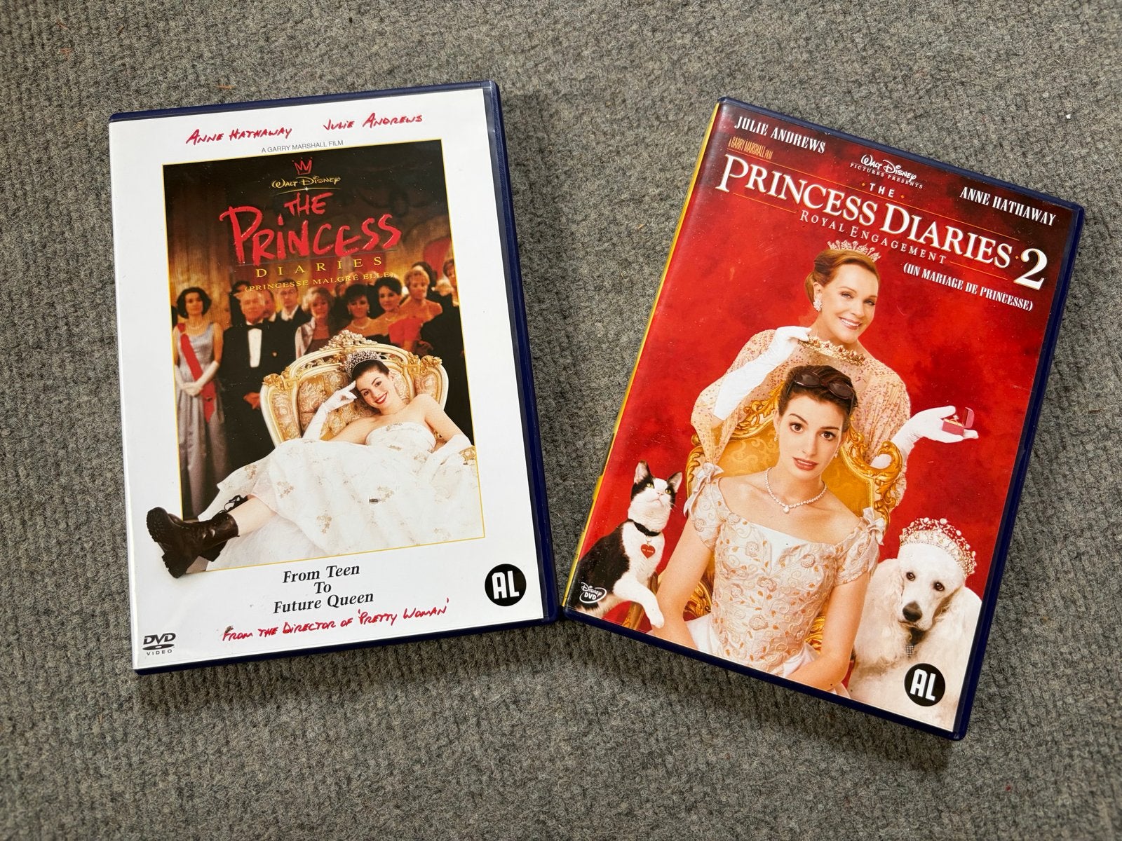 The Princess Diaries 1 & 2 DVD Boxset - Disney Films, Alle leeftijden, Nederlands, Ophalen of Verzenden, Inclusief doosje