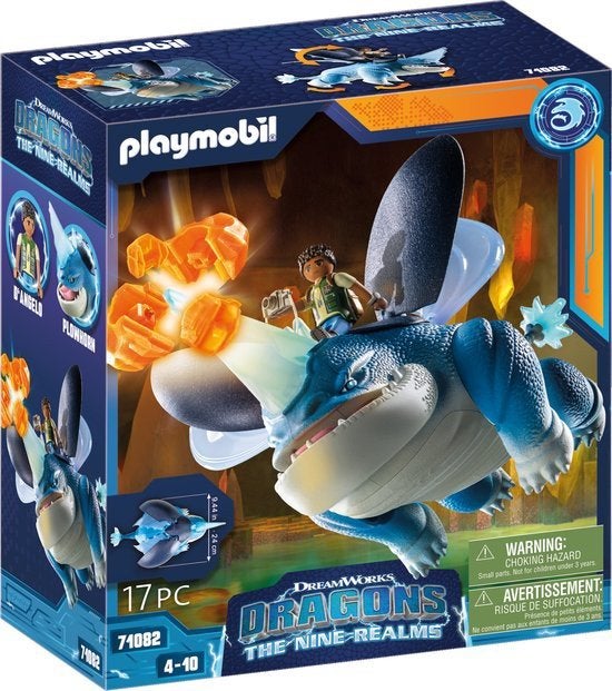 50% Korting op Playmobil Dragons The Nine Realms 71082 Plowh, Complete set, Nieuw, Ophalen of Verzenden, Dragons