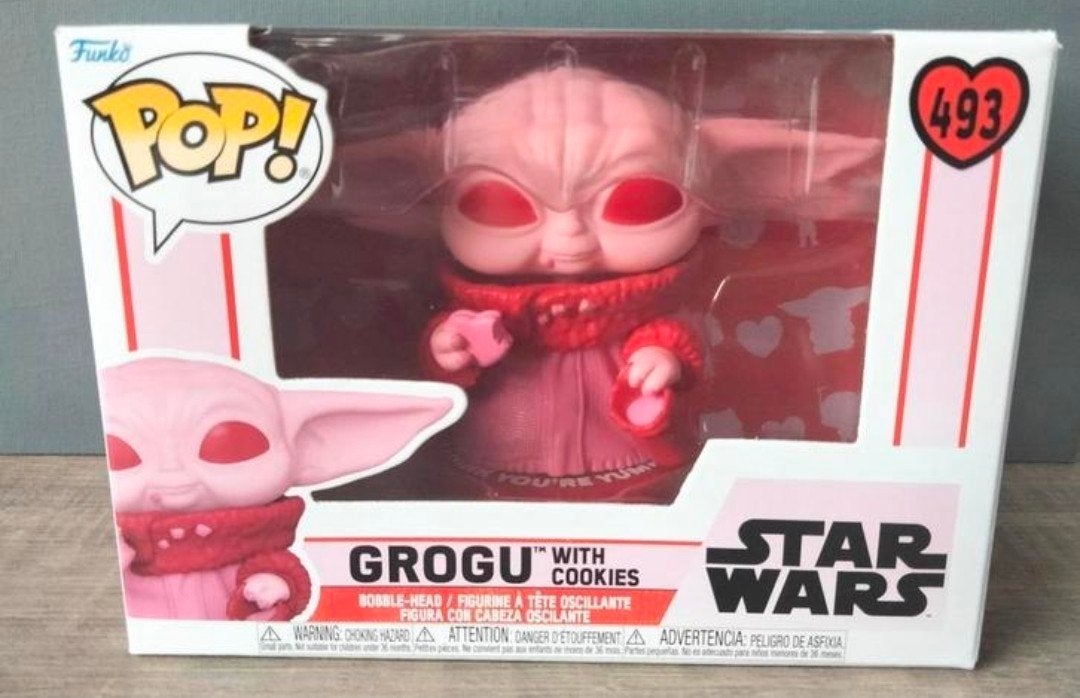 493 Grogu With Cookies Star Wars Funko Pop, Ophalen of Verzenden, Zo goed als nieuw