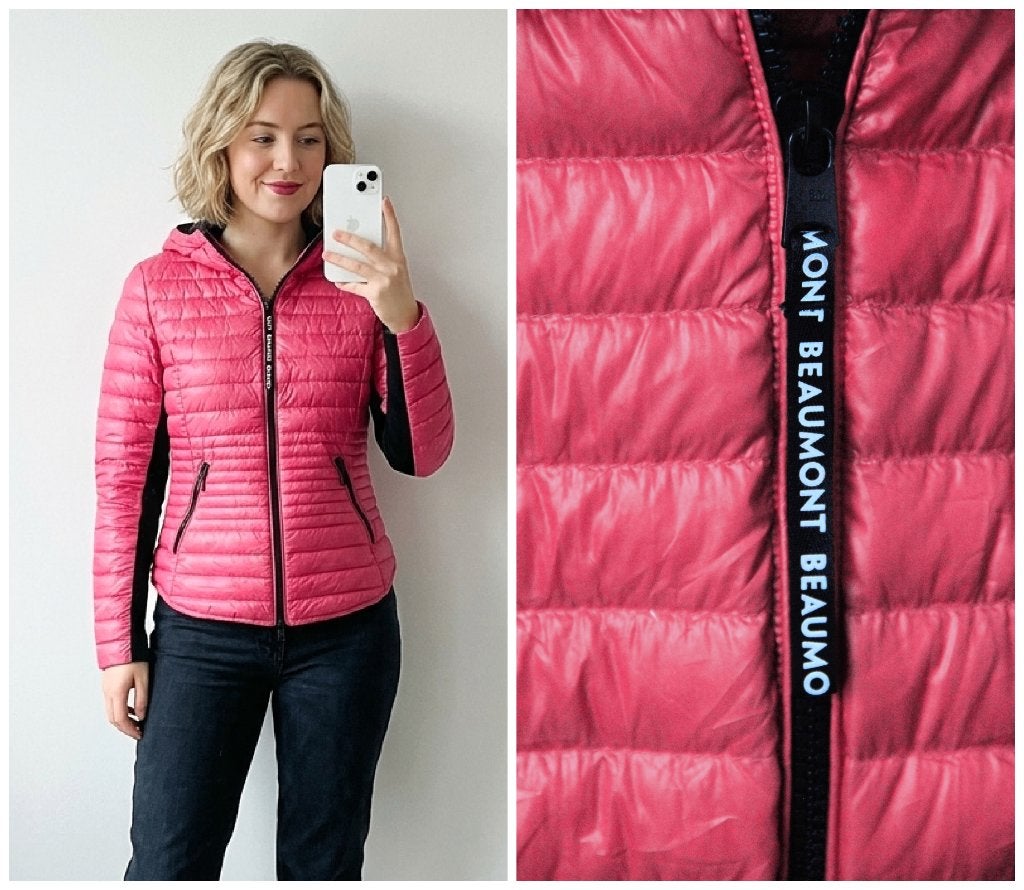 Beaumont - prachtige gewatteerde jas roze maat 38, Kleding | Dames, Maat 38/40 (M), Verzenden, Beaumont, Zo goed als nieuw