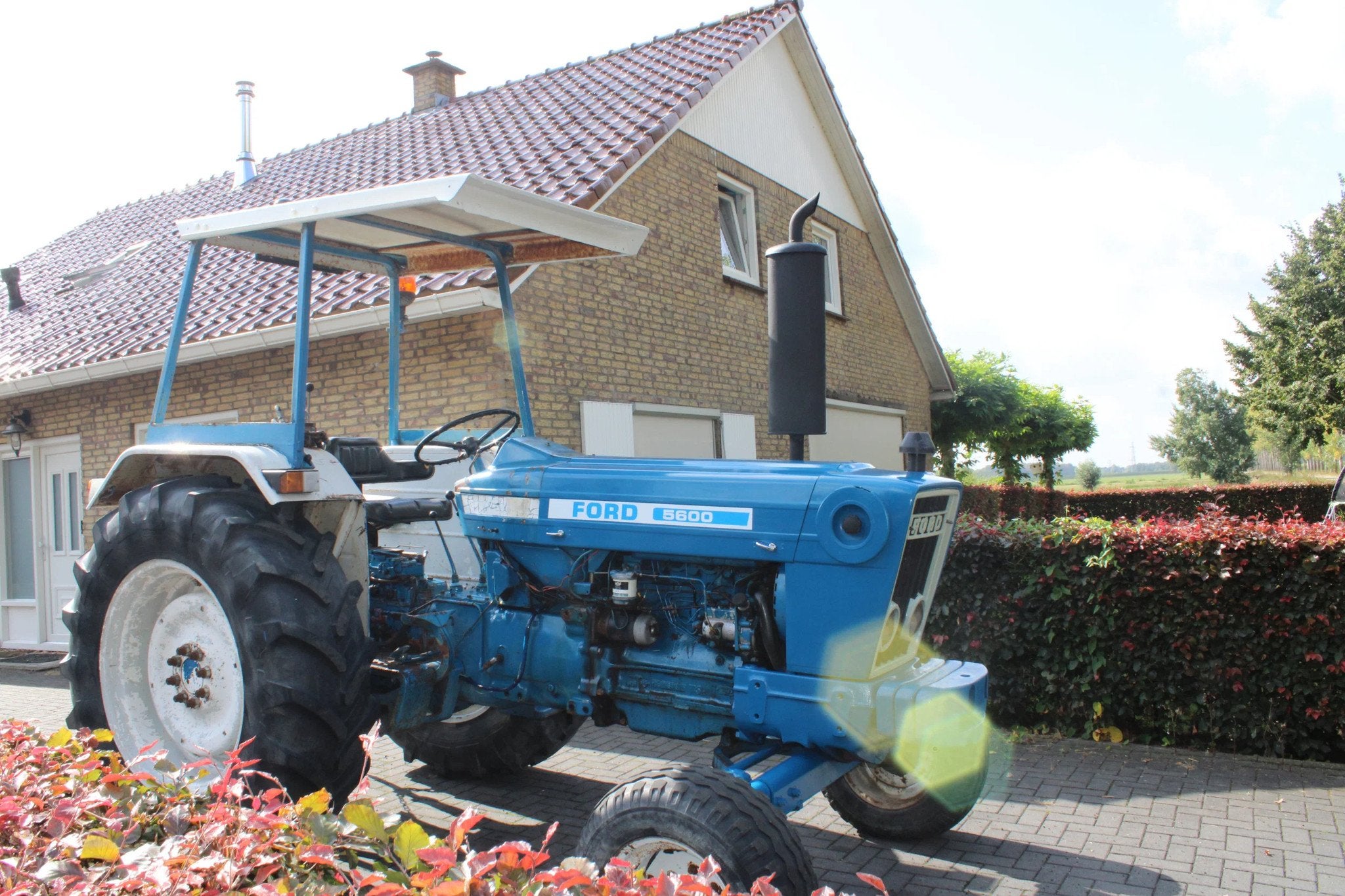 Ford 5600 met stuurbekrachtiging (bj 1975), Gebruikt, Tot 80 Pk, Ford