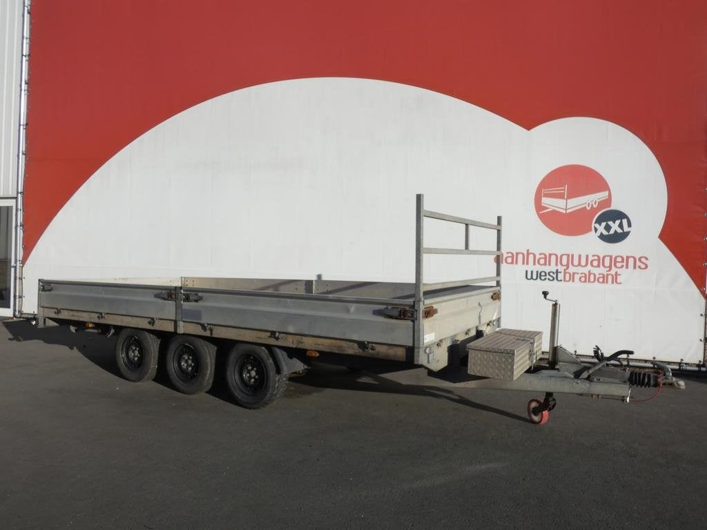 Tweedehands Hapert  Plateauwagen tridemas  451x200cm  3500kg
