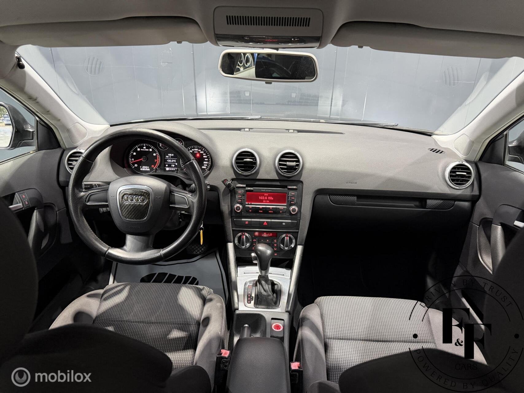 Audi A3 Sportback 1.4 TFSI Ambition Pro Line|5D|Automaat|Cru, Auto's, Audi, Euro 5, Gebruikt, Zwart, 4 cilinders