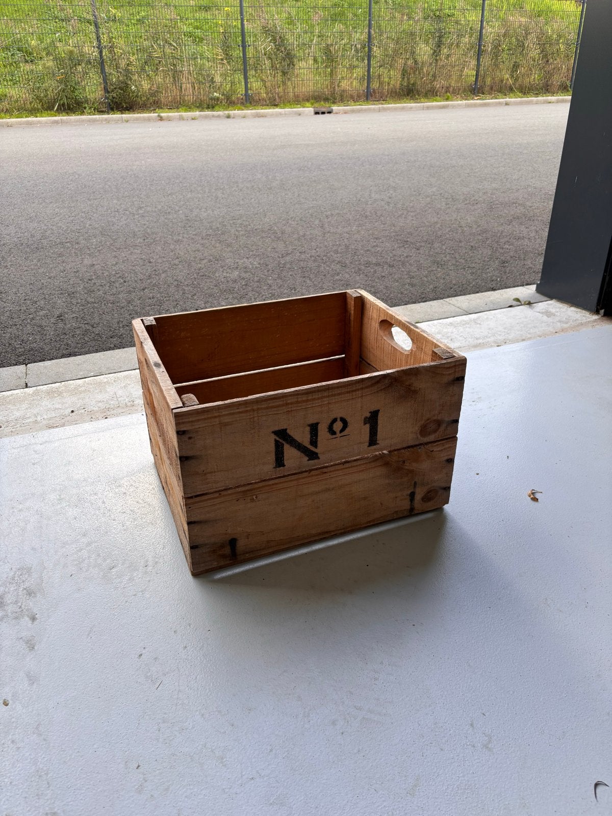 Oud Hollands kratje voor fiets of decoratie, Ophalen, Minder dan 50 cm, Gebruikt, 5 – 50