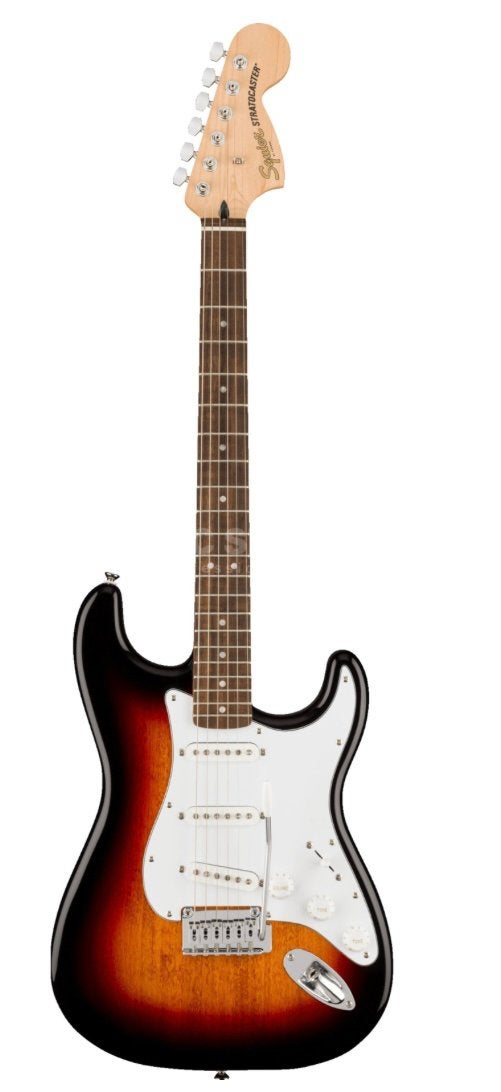 GEZOCHT SQUIER STRATOCASTER AFFINITY, Ophalen, Zo goed als nieuw, Solid body, Fender