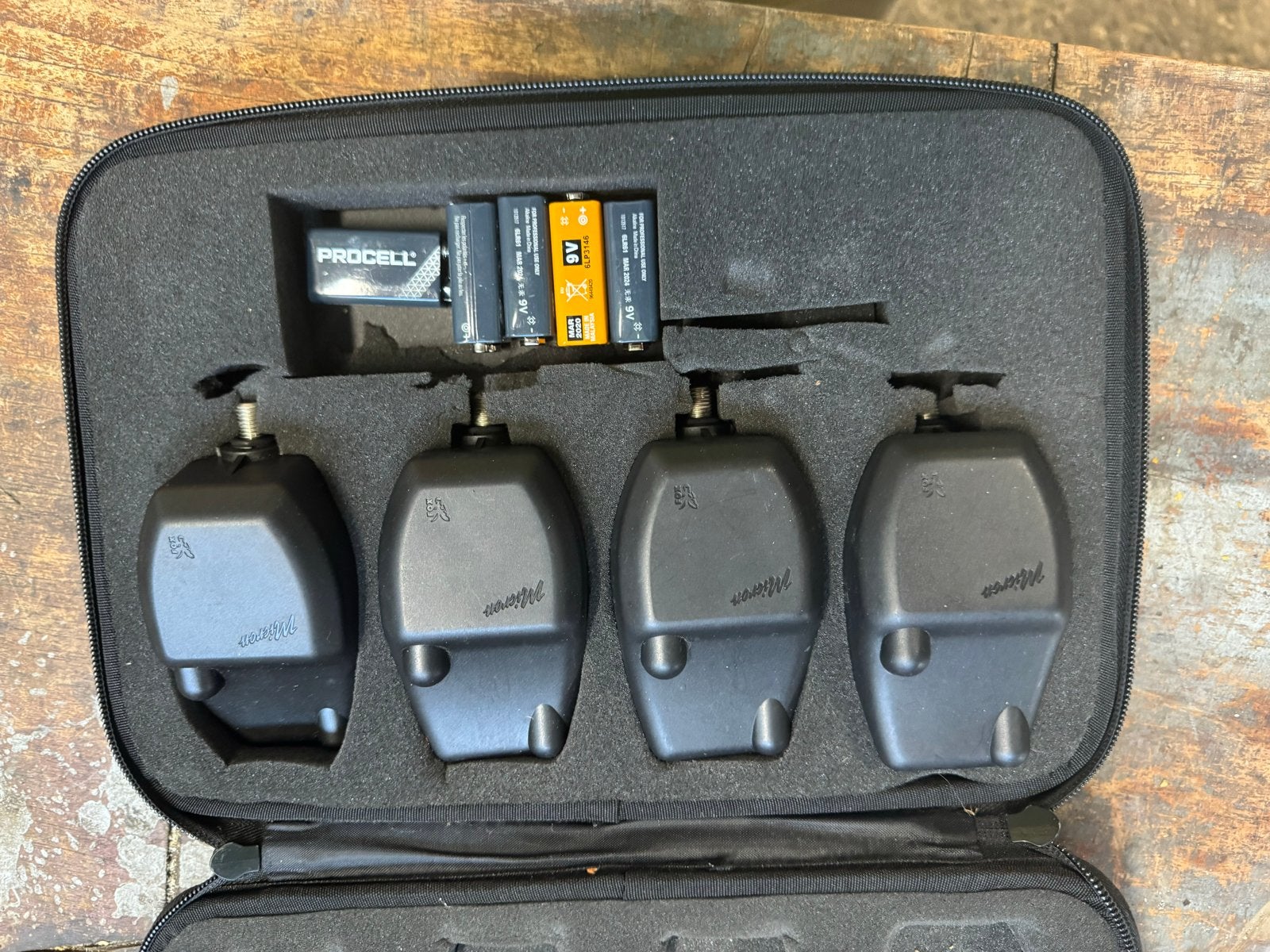 Fox Micron Digital Beetmelders Set met Receiver, Ophalen of Verzenden, Gebruikt, Overige typen
