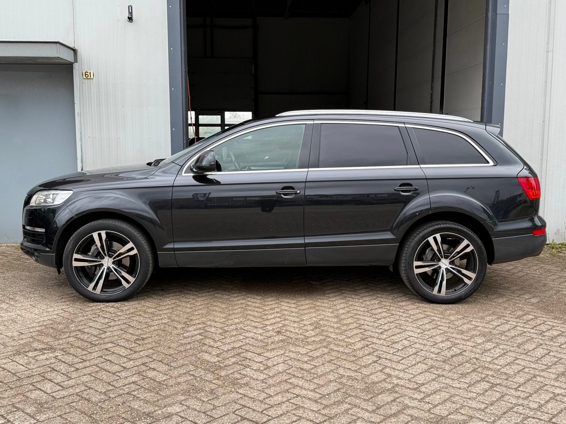 Audi Q7 3.0 TDI quattro Trekhaak Camera Grijs kenteken, Auto's, Bestelauto's, Overige merken, Gebruikt, Zwart, Cruise Control