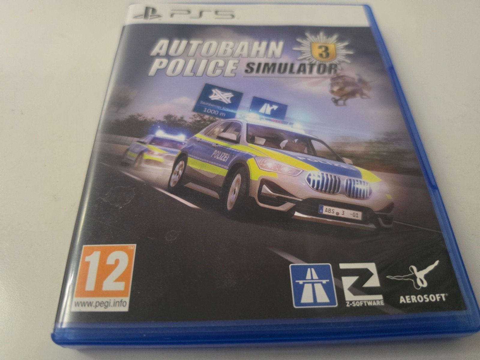 Autobahn Police Simulator 3 voor Playstation 5 Lees Goed, Z Software NL, Ophalen of Verzenden, Zo goed als nieuw, Z Software EU