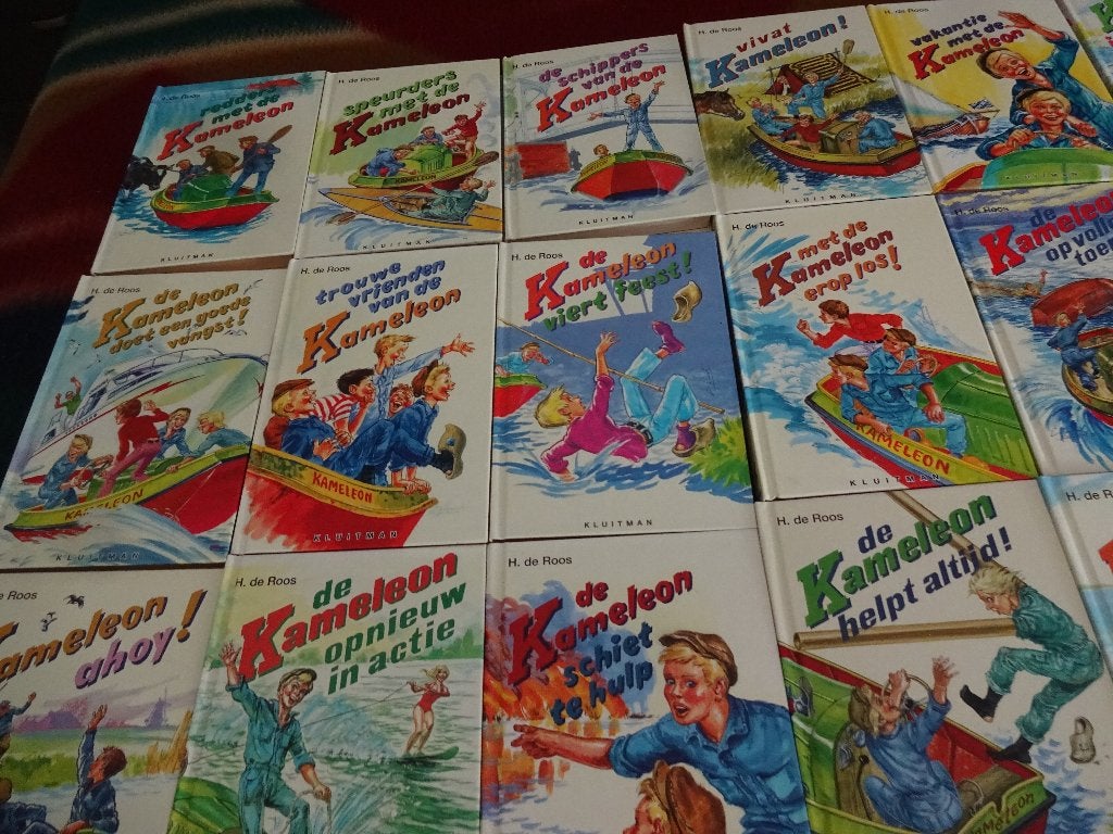 H de Roos Kameleon boeken [ van de grote K] 37 stuks], Boeken, Ophalen of Verzenden, Zo goed als nieuw