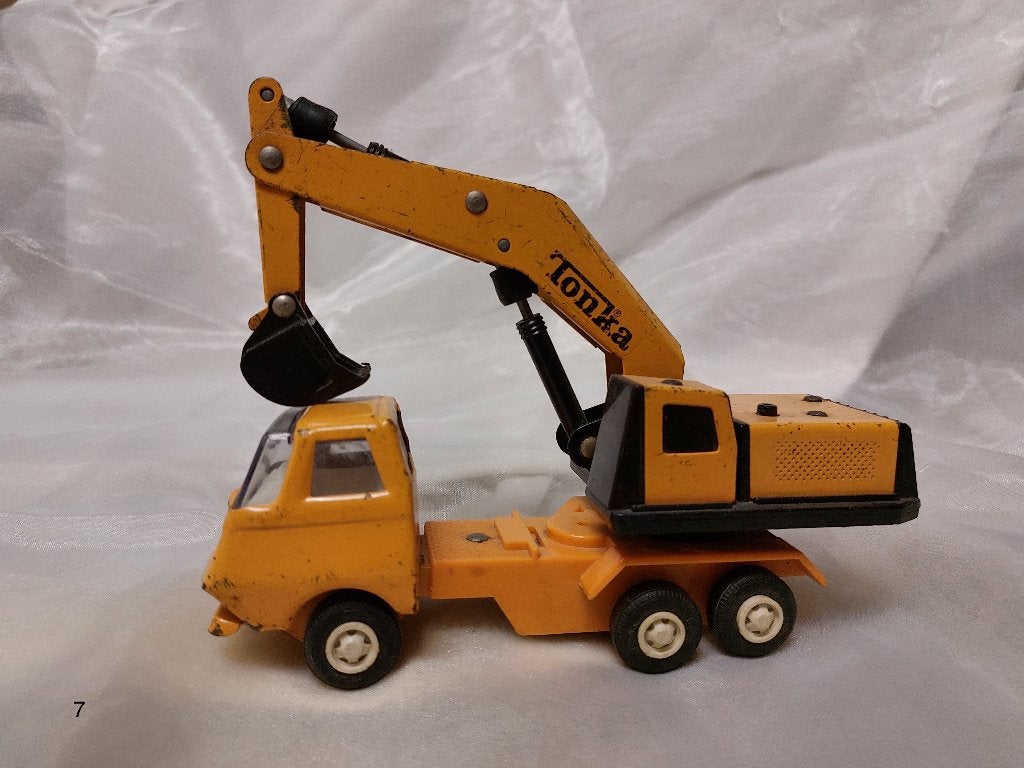 Vintage jaren 1970 speelgoed Tonka Kraanwagen nr.968. (7), Ophalen of Verzenden