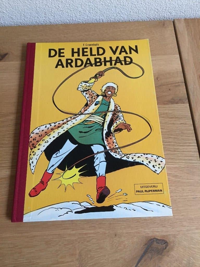 Pom en Teddy De Held van Ardabhad HC 1982., Boeken, Stripboeken, Eén stripboek, Ophalen of Verzenden, Zo goed als nieuw, Frans Craenhals