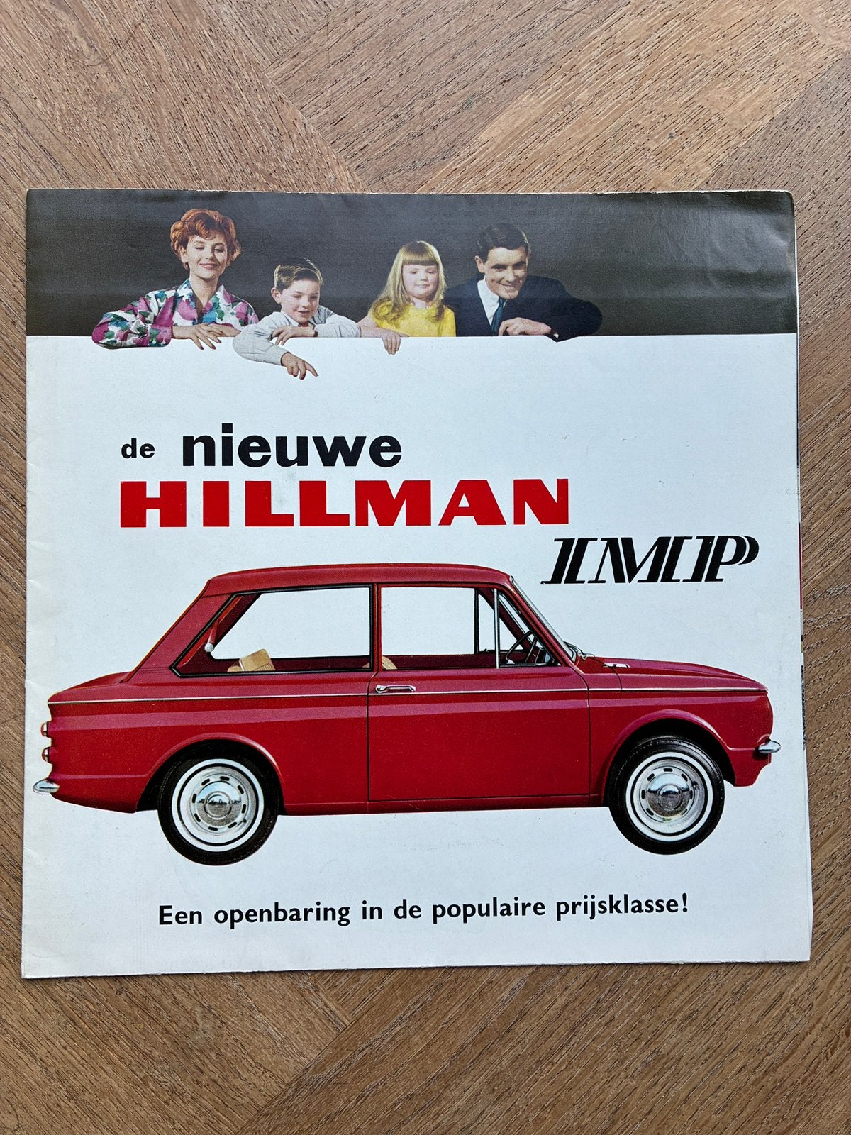 Hillman Imp brochure, Verzenden, Zo goed als nieuw, Overige merken