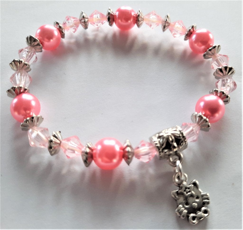 5 x Zelf maken Armband met hanger, Info@hobbymagic.nl, Hobbymagic, Nieuw, Armband