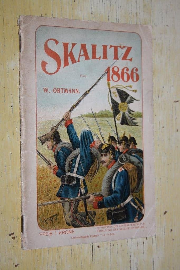 Skalitz 1866 Kampfschilderungen Ortmann kamp Pruisen Bohemen, Ophalen of Verzenden