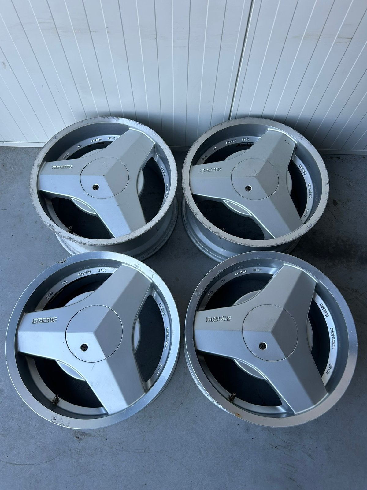 Originele Mercedes Brabus Monoblock II W124 5x112 17 Inch, Ophalen of Verzenden, 17 inch, Personenwagen, Velg(en)