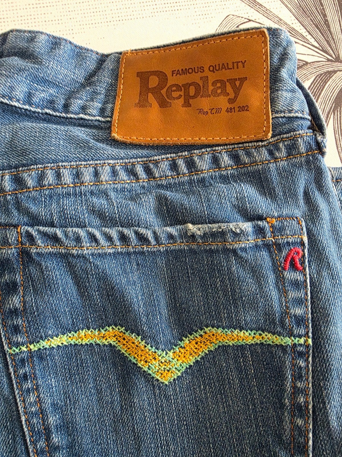 Replay Jeans Maat W28 L32 - Zo goed als nieuw, Kleding | Dames, Blauw, Replay, Ophalen of Verzenden, Zo goed als nieuw