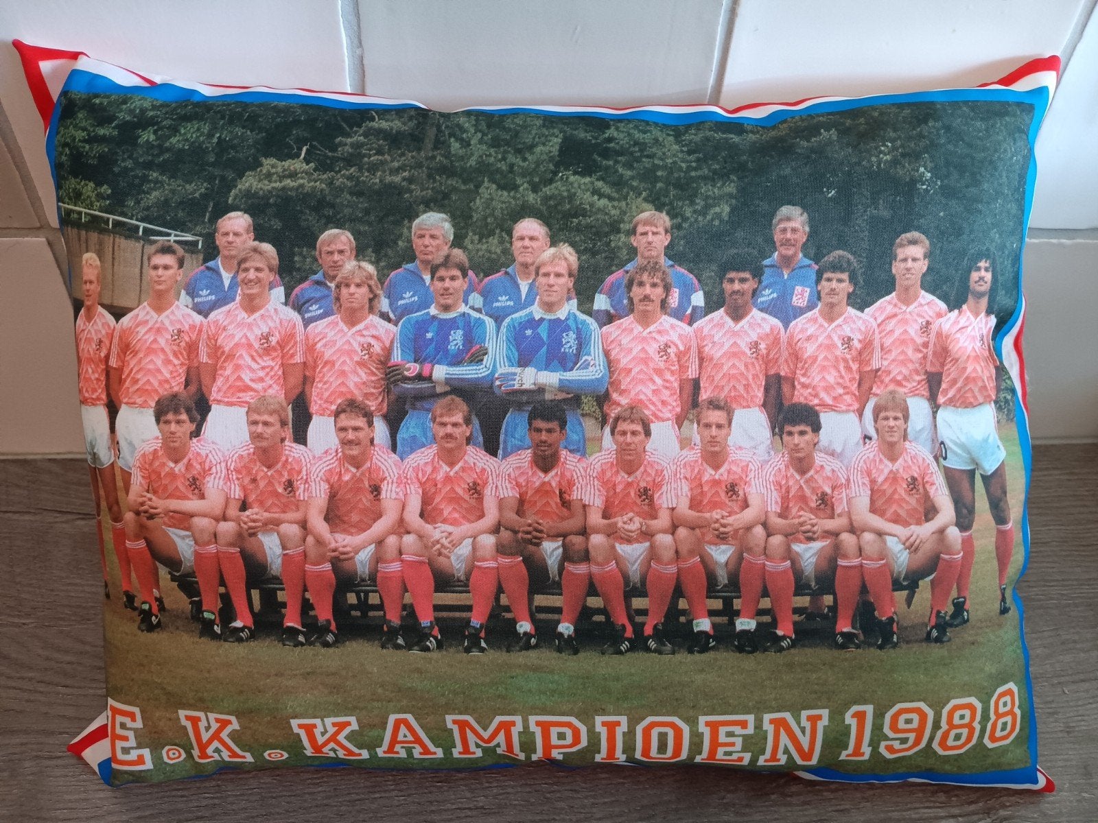 Ek kampioenen 1988 kussen, Ophalen of Verzenden, Gebruikt, Overige binnenlandse clubs, Overige typen