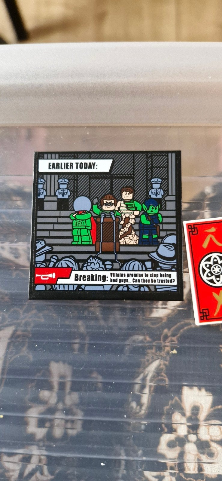 Lego diverse bedrukte plaatjes, Ophalen of Verzenden