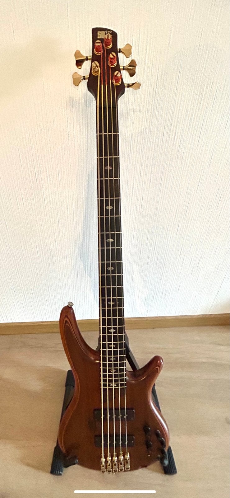 SR505 Ibanez basgitaar 5-snarig, Muziek en Instrumenten, Snaarinstrumenten | Gitaren | Bas, Ophalen, Gebruikt, Elektrisch, 5-snarig