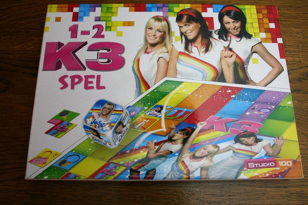 1-2 K3 spel, Ophalen of Verzenden, Zo goed als nieuw, Studio 100