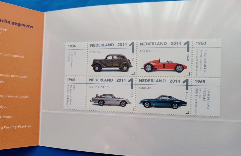 Postzegelmapje 497 A & B - Klassiekers uit het Louman Museum, Verzenden, Na 1940, Postfris