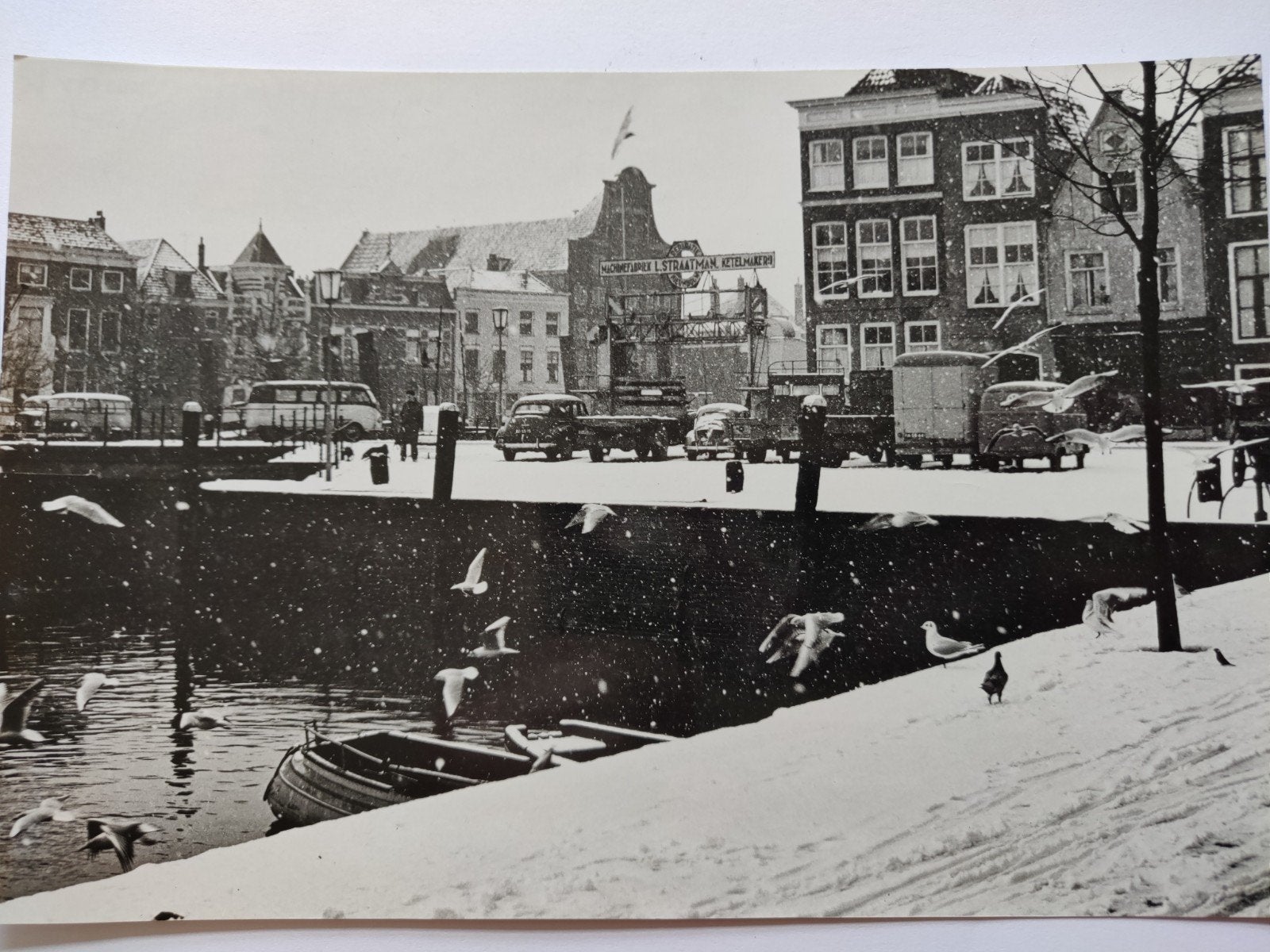 B483 Wolwevershaven 21x14, Ophalen of Verzenden, Voor 1940, Gebruikt, Overige onderwerpen