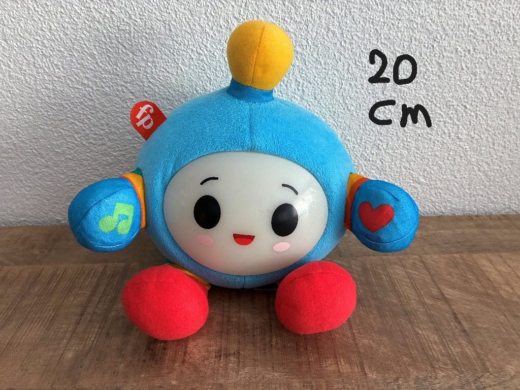 Fisher-Price Happy World Huggy Wuggy Bug met licht en geluid, Ophalen of Verzenden, Gebruikt, Overige typen, Met licht